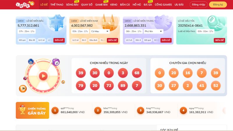 Áp dụng lô gan tại LoDe88 đơn giản